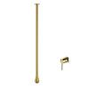 Brush Gold Ceiling Basin Faucet Bathroom Basin & Bathtub Tap Brass Wall Mounted Hot Cold Sink Water Mixer Brush Gold Black