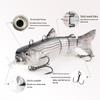 Esca Intelligente Automatica da Nuoto 130mm 35g: Robot Pesce Elettronico con Elica