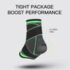 1 PZ Cavigliera Elastica a Trama 3D Manicotto di Supporto a Compressione per Sport Palestra Fitness Protezione Piede
