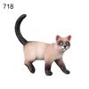 Simulation Mini Cats Kitty Figure Model Statue Home Ornaments Gift Kids Toy