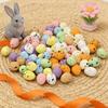 Foam Easter Eggs Realistic Bird Egg Decorations Colorful Foam Egg Keepsakes for Spring Party Decor Basket Fillers