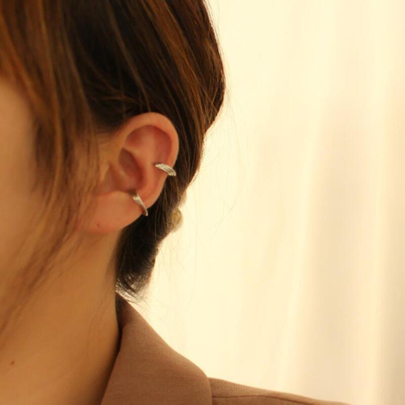 

Tittoro Silver Double Ear Cuff Gold Women s Earrings gold