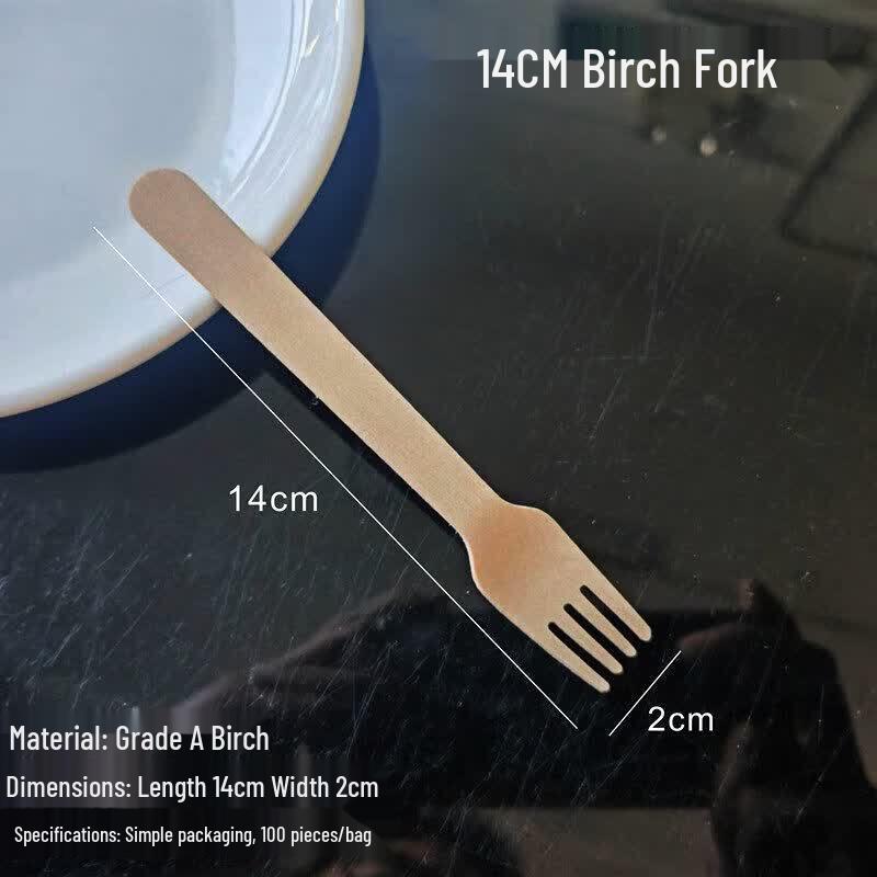 Eco-Friendly Disposable Rice Husk Cutlery