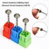 1Pcs New Rhombus Diamond Nail Drill Bit Nail Polishing Head,3/32 Shank Rhombus Nail File Drill Bit Cuticle Cleaner