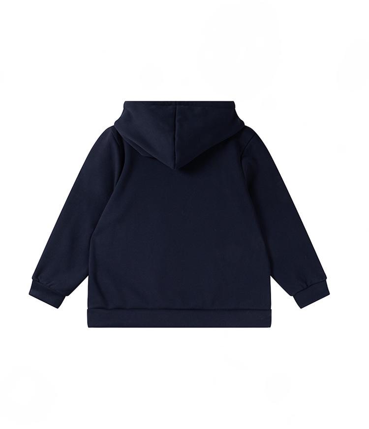 Winter 2025 Plus Size Women's Letter Print Hooded Sweatshirt - Fashionable Drawstring Style