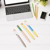 Cartoon Duck Gel Pen 0.5mm Tip Twist Action Gel Pen Quick Drying Journaling Pen Smooth Writing Experience for Writing