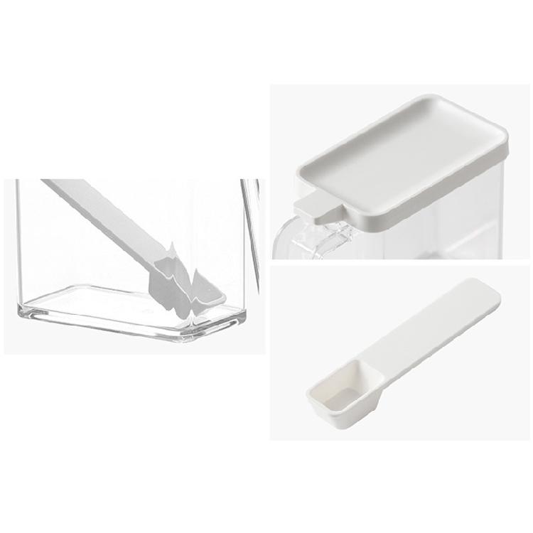 Seasoning Box with Cover and Spoon Seasoning Rack with Cover and Spoon Household