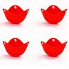Silicone Egg Poacher Cups Egg Boiler Mold Cup for Microwave Air Fryer Stovetop Eggs Cooking Pancake Maker Baking Cup