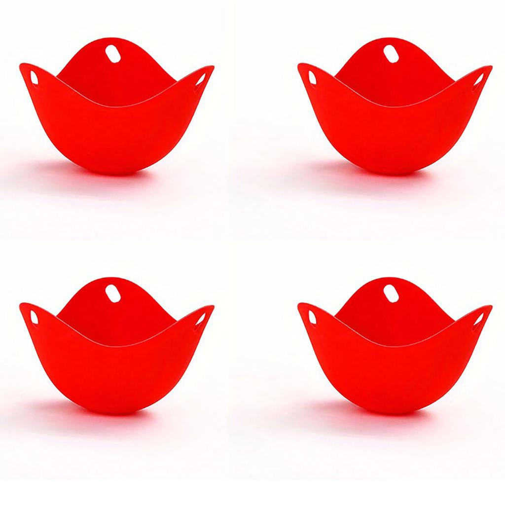 Silicone Egg Poacher Cups Egg Boiler Mold Cup for Microwave Air Fryer Stovetop Eggs Cooking Pancake Maker Baking Cup