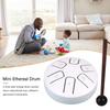 6 Tone Mini Hand Pan Drums Funny 3.8 Inch Kids Educational Toy with Drumsticks for Yoga Practice Performance Musical Instruments