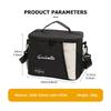For Alfa Romeo Car Logo Portable Waterproof And Insulated Lunch Box Bento Pouch Accessories 159 Giulietta 156 147 Giulia Mito GT