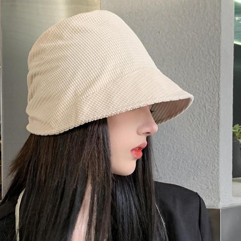 Trendy Fisherman Hat For Women - Japanese Casual Sunshade Cap Lightweight Bucket Hat For Autumn/Winter, Korean Style New