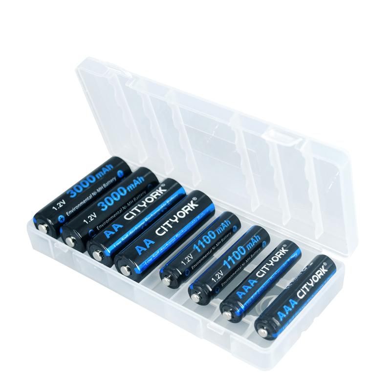 CITYORK 1.2V AA AAA NIMH Rechargeable Batteries 2A 3A With 12 Slots Fast Smart Intelligent charger for 1.2V AA AAA Battery