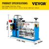 Electric Wire Stripping Machine, 0.06 inch-0.15 inch Automatic Wire Stripping Machine, 11 Channels 10 Blades Cable Stripping Machine, Wire Stripping