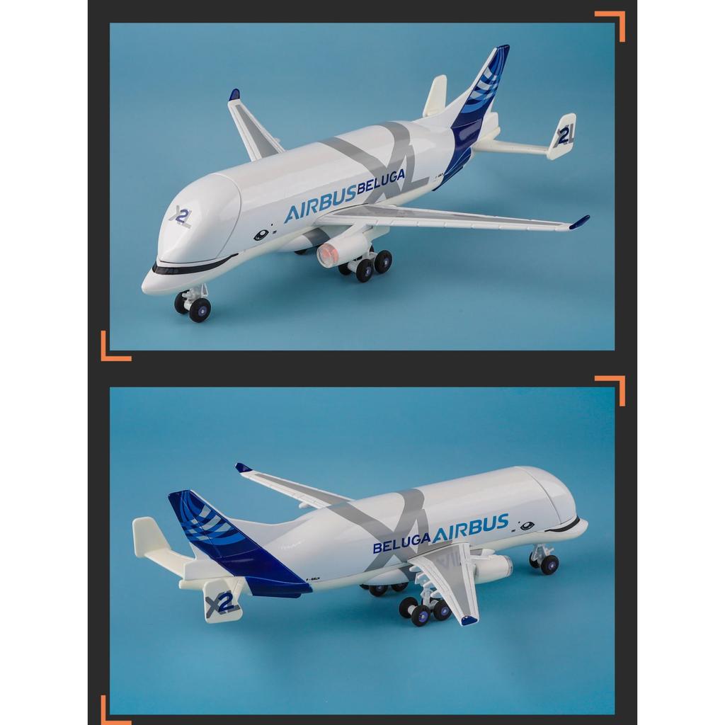 1/72 Beluga Aircraft Model Super Heavy Transport Aircraft Simulation Airbus A330-600ST Birthday Gift Collection Ornaments