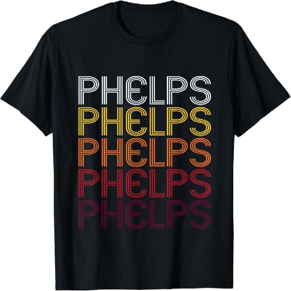 Phelps, NY _ Vintage Style New York T-shirt