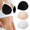 1 Pair Bikini Padding Inserts Foam Triangle Sponge Chest Pads Inserts Breathable Push-Up Pads for Swimsuits for Swimsuits Sports Bras And Dresses