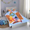 Ensemble de housse de couette Winnie l'Ourson Tigrou Pour Lits d'Enfants 3D Taille King Size Ensembles de couettes 100% Polyester