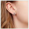 S925 Sterling Silver Retro Feilong Ear Buckle, Lucky Chinese Sterling Silver Full Body Earrings Earrings