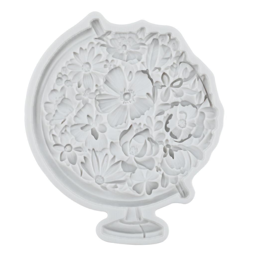 Stampi in Silicone per Materiale Scolastico Matita Globo Libro Pastello Stampo Fondant Strumenti per Decorare Torte Topper per Cupcake Stampo Caramella Cioccolato Gumpaste