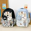 Schoolbag cartoon cute primary school students new 1011 schoolbag female ins niche cute fresh high value simple backpack