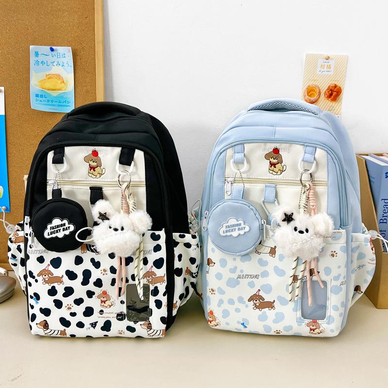 Schoolbag cartoon cute primary school students new 1011 schoolbag female ins niche cute fresh high value simple backpack