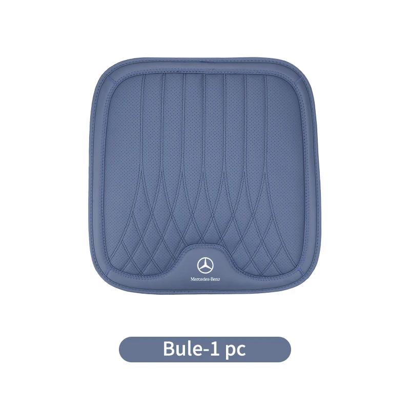 GLC GLB Autositzbezug Leder Polsterpolster Anti-Rutsch Logo Zubehör Für Mercedes Benz W211 W124 W176 W177 C180 C200 C260 C300