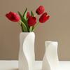 Modern Style Vase Plastic Flower Vase Nordic Living Room Decor Craft Flower Bottle Floral Arrangement Display Vase Pots Ornament