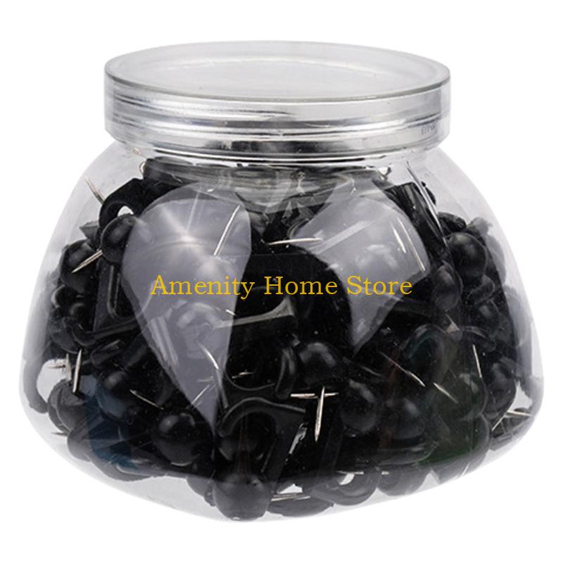 F26C Irregular Shape Wood Push Pin Map Tacks Irregular Shape Map Tacks Marking Pin Cork Board Decorative Thumb Tacks