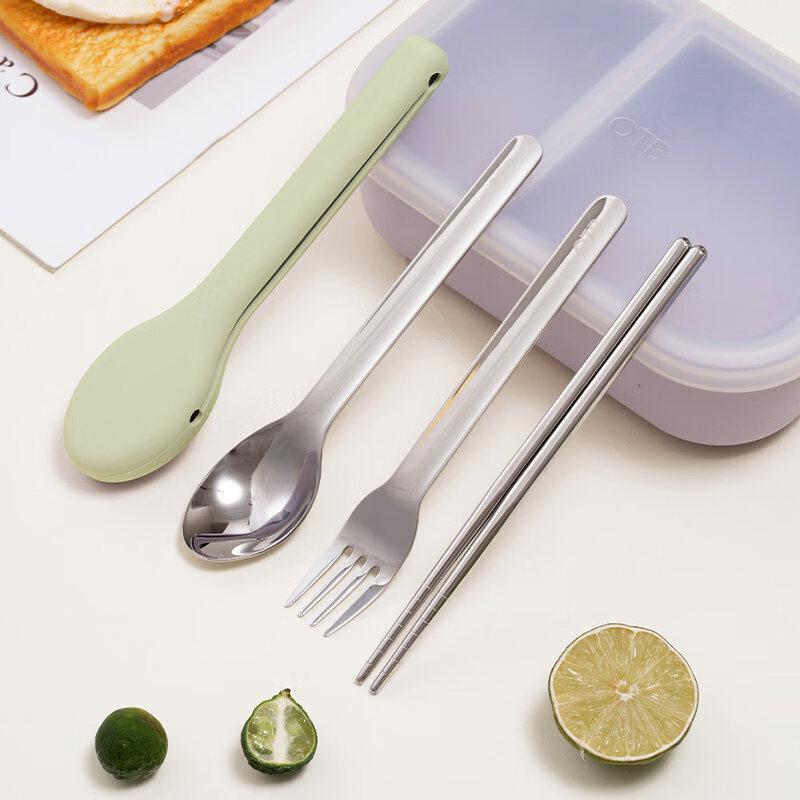 

Portable 316 Stainless Steel Cutlery Set