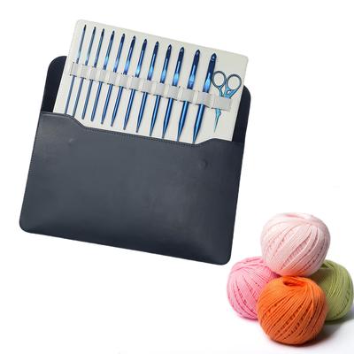 Zestaw szydełek tunezyjskich 3,0 mm-10,0 mm Wymienne okrągłe druty dziewiarskie z torbą do przechowywania Narzędzie dziewiarskie