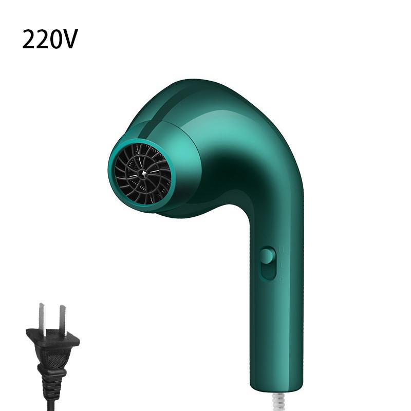 

Hair Earphones Dryer Appearance 2color Fashion Household Use 220v Quickdrying зелёный