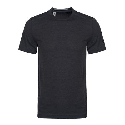 Climachill Series Solid Color Crew Neck Short Sleeve T-Shirt Men Tops Black S94514