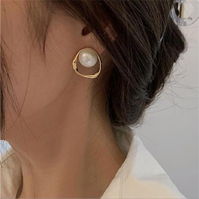 Neue Mode Perle Ohrstecker für Frauen Charms Schmuck Brincos Weihnachten Tag Mädchen Geschenk