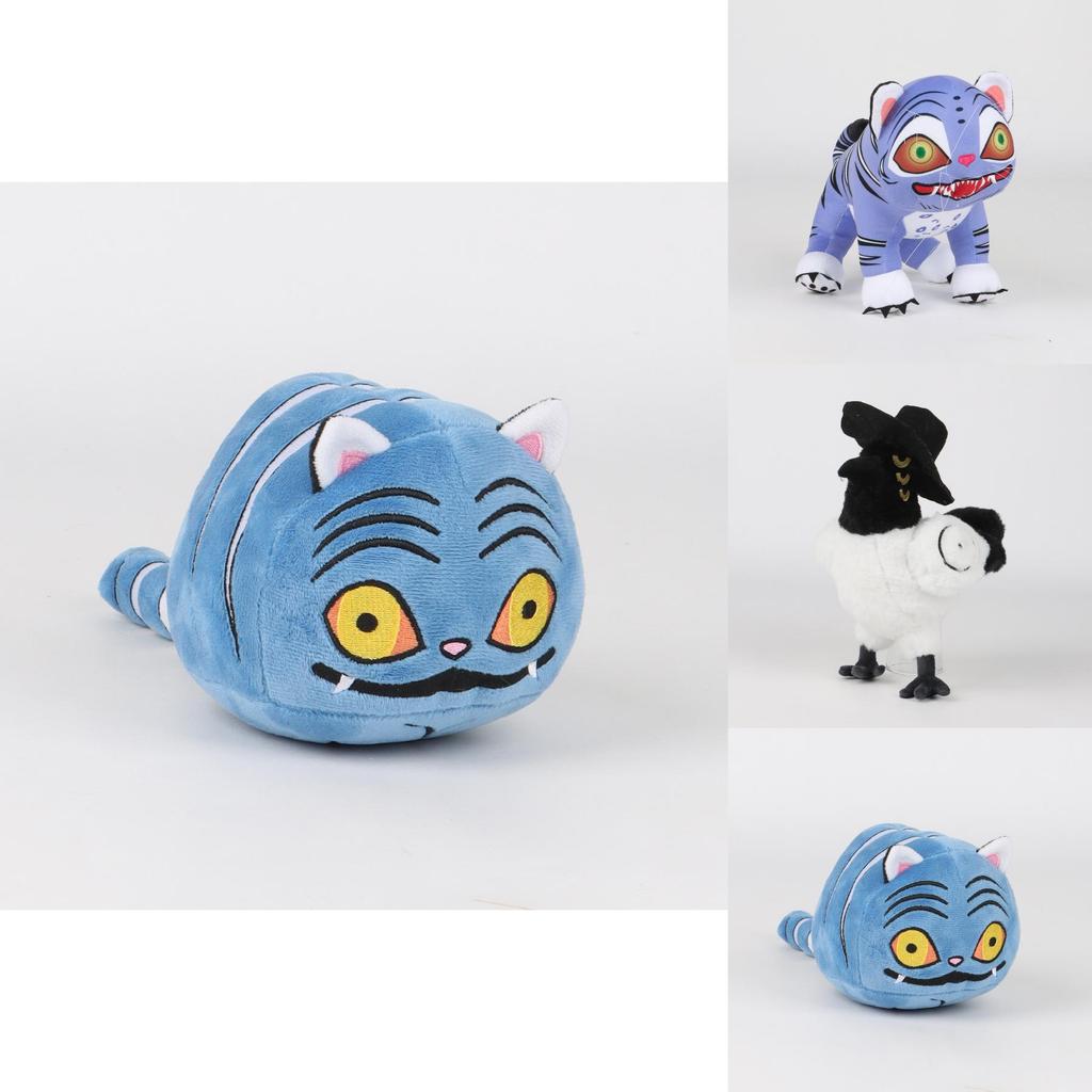 Kpop Demon Hunters Plush Toy Cartoon Animal Stuffed Figure For Collectors
