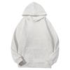 Mens Oversized Hooded Sweatshirt 400g Heavyweight Fleece Lined Cotton Blend Pullover Winter Casual Wear