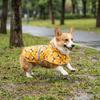 Bee Shaped Pet Rain Poncho Reflective Strips Reflective Dog Raincoat Dog Raincoat  Dog Outdoor Wear