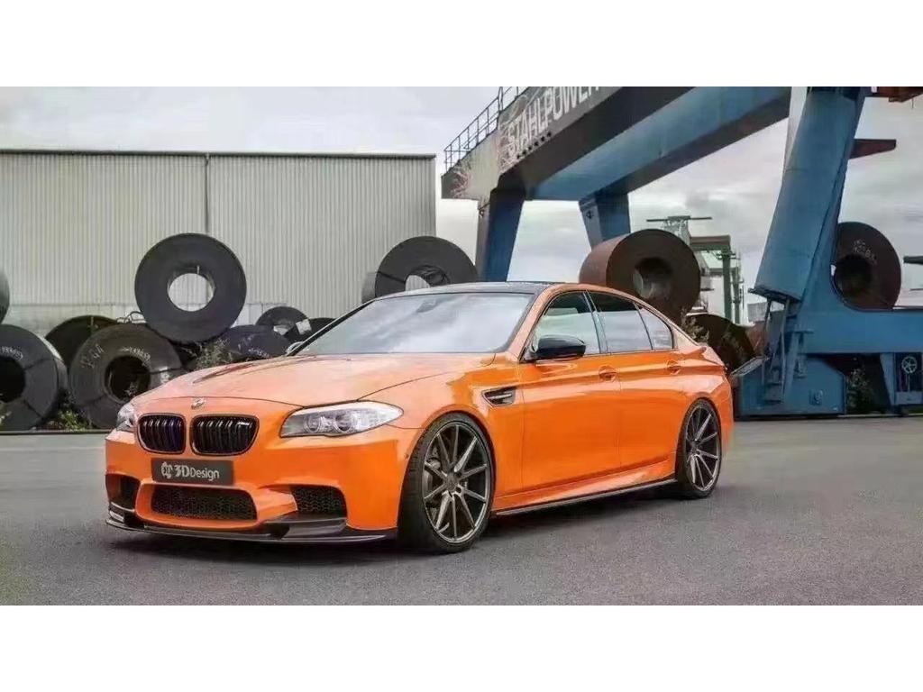3D Carbon Fiber Side Skirts for BMW F10 5 Series M5 520 525 530i