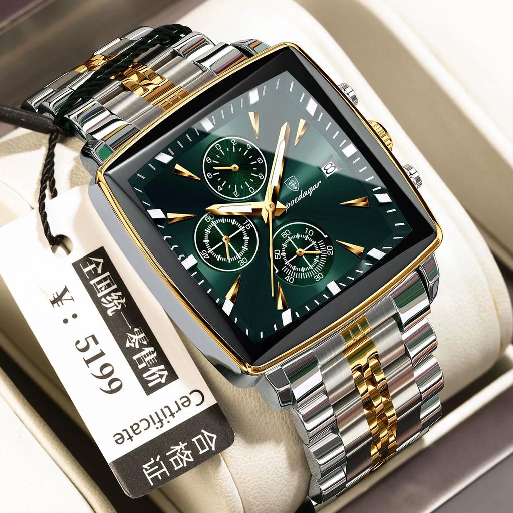 New fashion technology sense multi-functional Business Men's quartz watch, suitable for Christmas and Halloween gifts