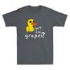 Got Any Grapes Funny Duck Cartoon Meme Quote Vintage Unisexs Short Sleeve TShirt