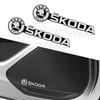 Stereo sticker car B5o decoration badge For Skoda Octavia MK2 MK3 2 3 A7 Fabia Karoq Kodiaq Superb Rapid Kamiq Scala Yeti 5G