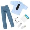 Muñeco Masculino 1/6 Con Conjunto de Ropa Homesome Soldier Muñeco Hombre Ropa Hecha a Mano Atuendo Para Muñeco Ken Príncipe de 29CM