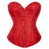 Women's  Sexy LaceBack Zip Corset Top Bustier G-string Body Shapewear