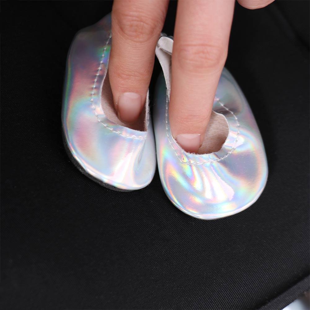 PU Leather Glossy Shiny Shoes Doll Shoes Reborn Doll Shoes PU Leather Doll Shoes  Kids Gifts