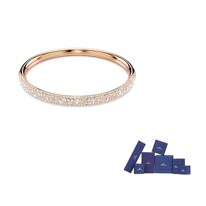 Swarovski Sublima Bangles Womens Rose Gold S-Original brand box розового золота