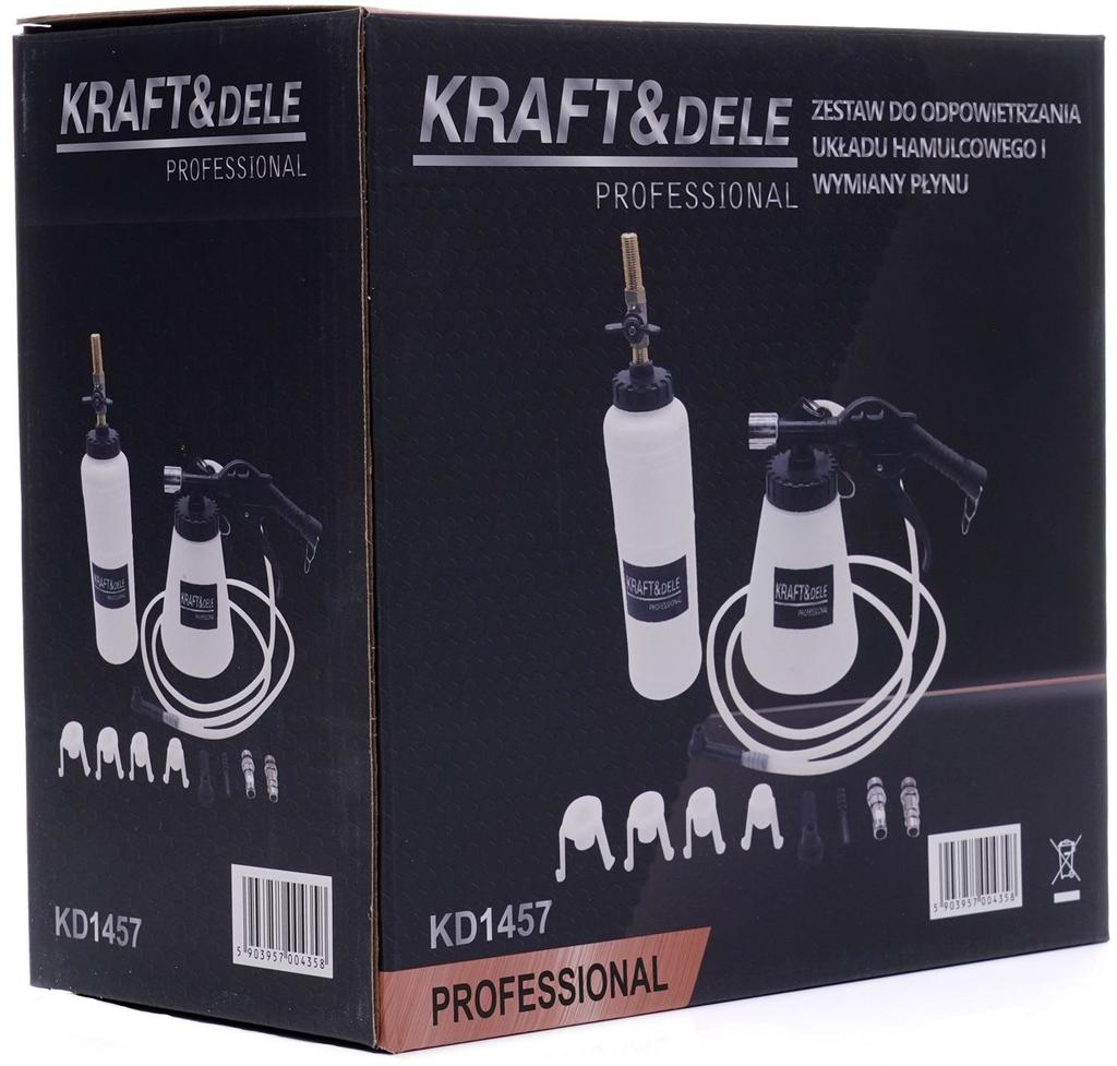 Brake fluid bleeding kit KD1457