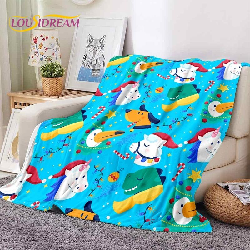 3D Cute Dream Unicorn Cartoon Girl  Soft Blankets,Keep Warm Throw Blanket Comfortable Blanket for Picnic Beds Sofa Home Bedroom