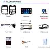Autoradio Android 17 pour Renault Clio 3 4 2012-2016, Carplay, Navigation GPS, 2DIN, WiFi, Lecteur Bluetooth, Unité principale