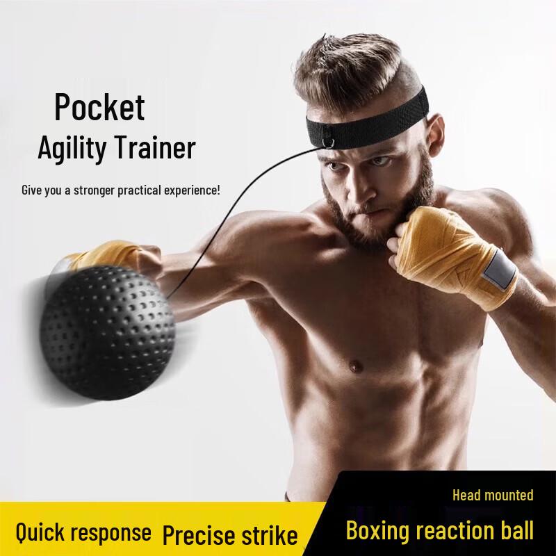 Head-mounted Boxing Reaction Speed Ball