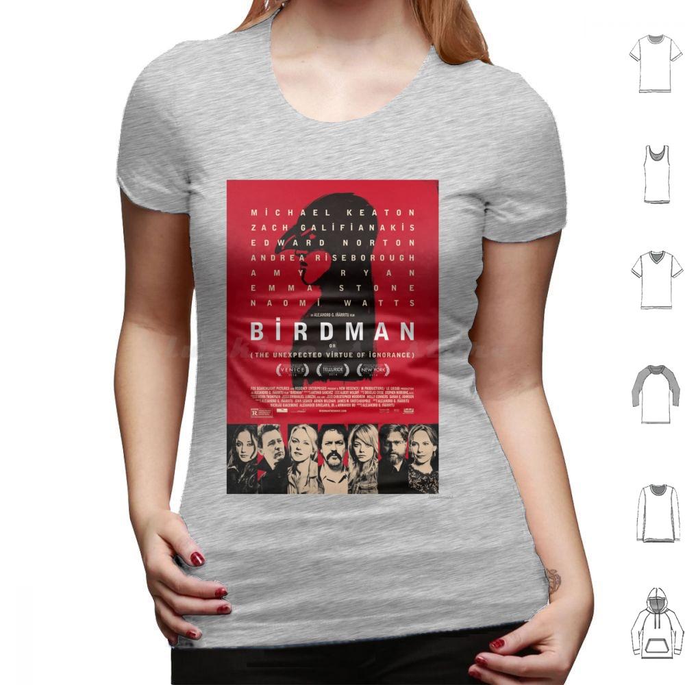 Birdman Or The Unexpected Virtue Of Ignorance Movie Shirt T Shirt Big Size 100 Cotton Movies Birdman Birdman Movie
